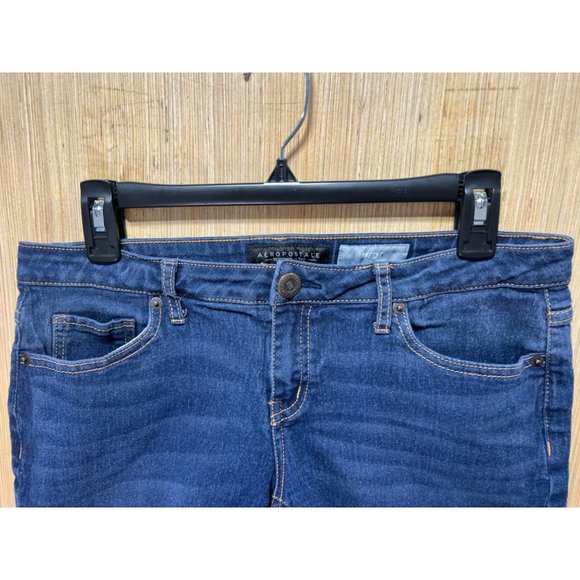 AEROPOSTALE - Women's Denim Shorts - Blue - # 8 - Picture 15 of 15